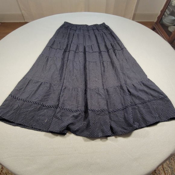 Vtg Carole Little 2‎ Piece Set Skirt Top Women's 16 Polka Dot Plaid Cottagecore - Picture 10 of 14